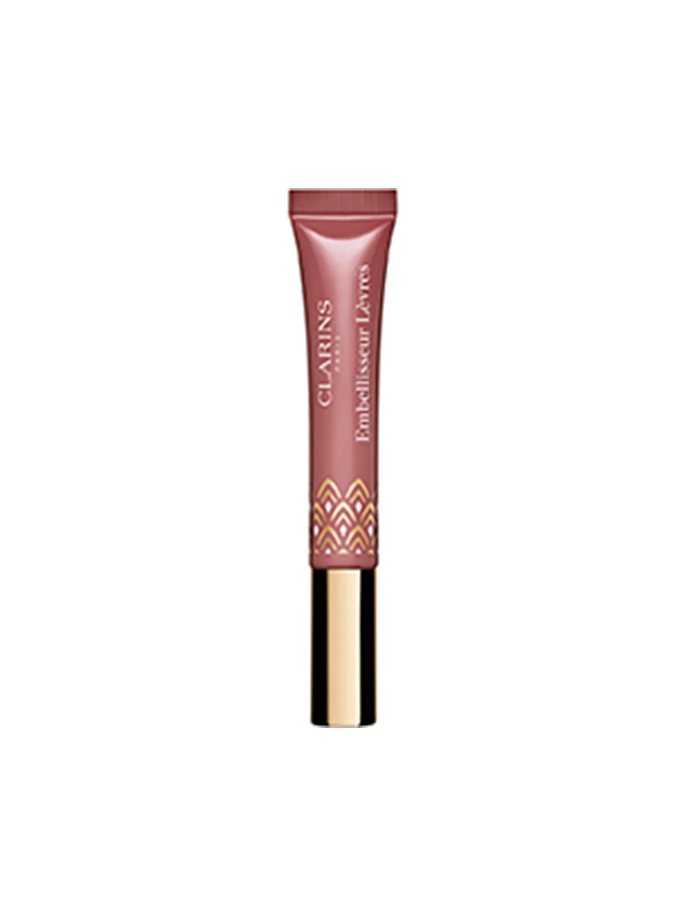 CLARINS | Eclat Minute Embellisseur Levres - Highlighter für das Lippen-Makeup (02 Apricot Shimmer) 12ml | rosa